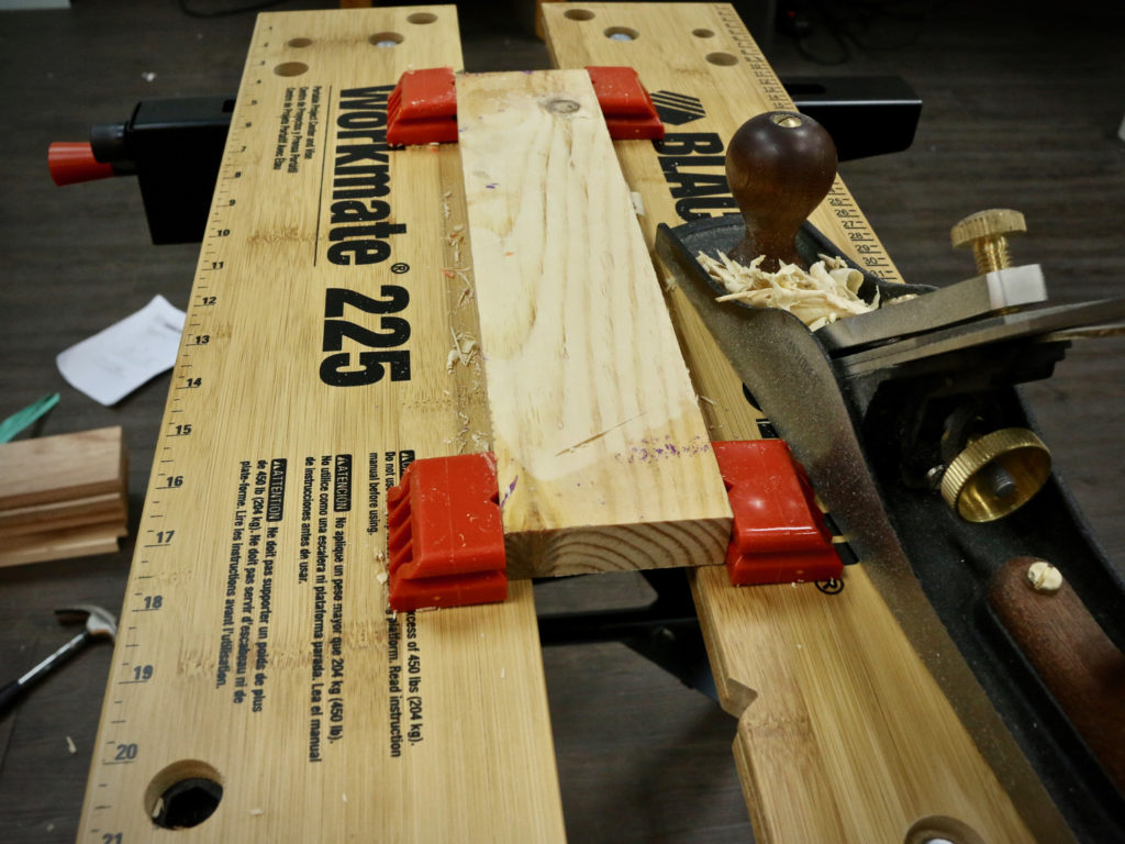 Clamping 1x4 Pine Wood