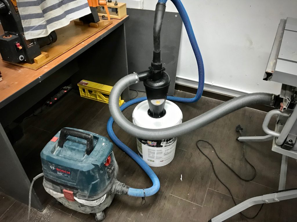 Completed DIY Cyclone Dust System