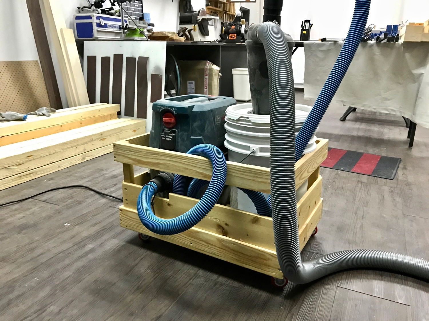 Cyclone Dust Collector Cart
