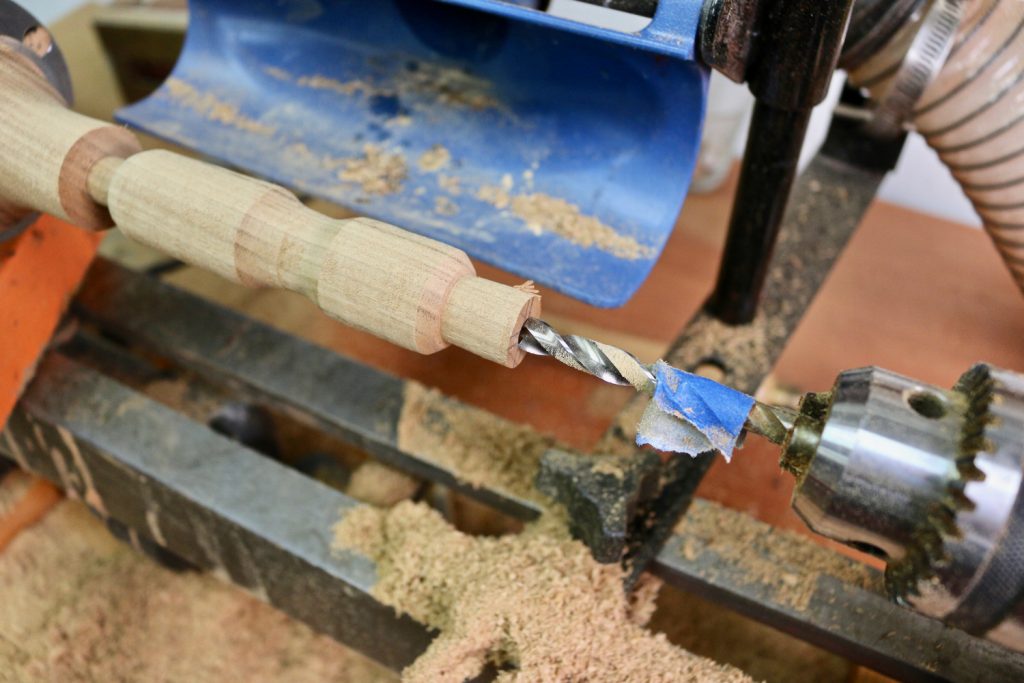 Turning Wood Handle for Chisels