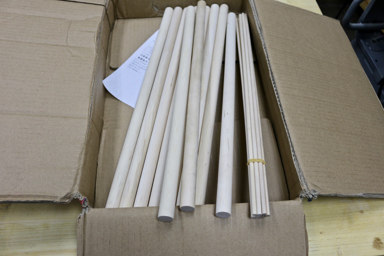 birch dowel rods