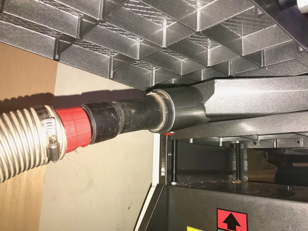 Dust Extraction for Jet Jointer Planer