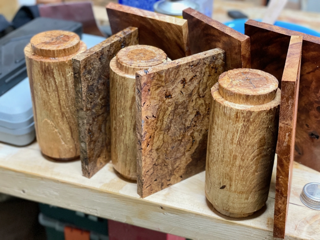Wood with Minwax Hardener