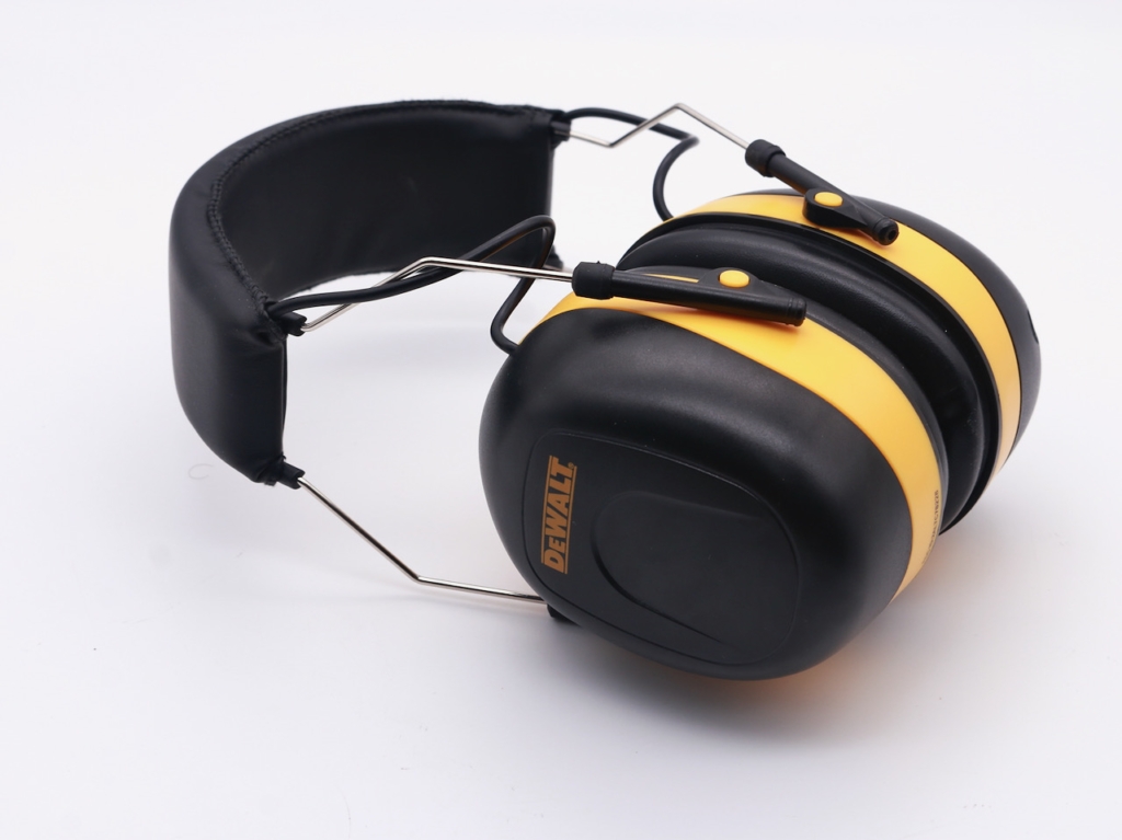 hearing protection headphones from dewalt