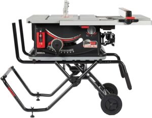 sawstop table saw jobsite